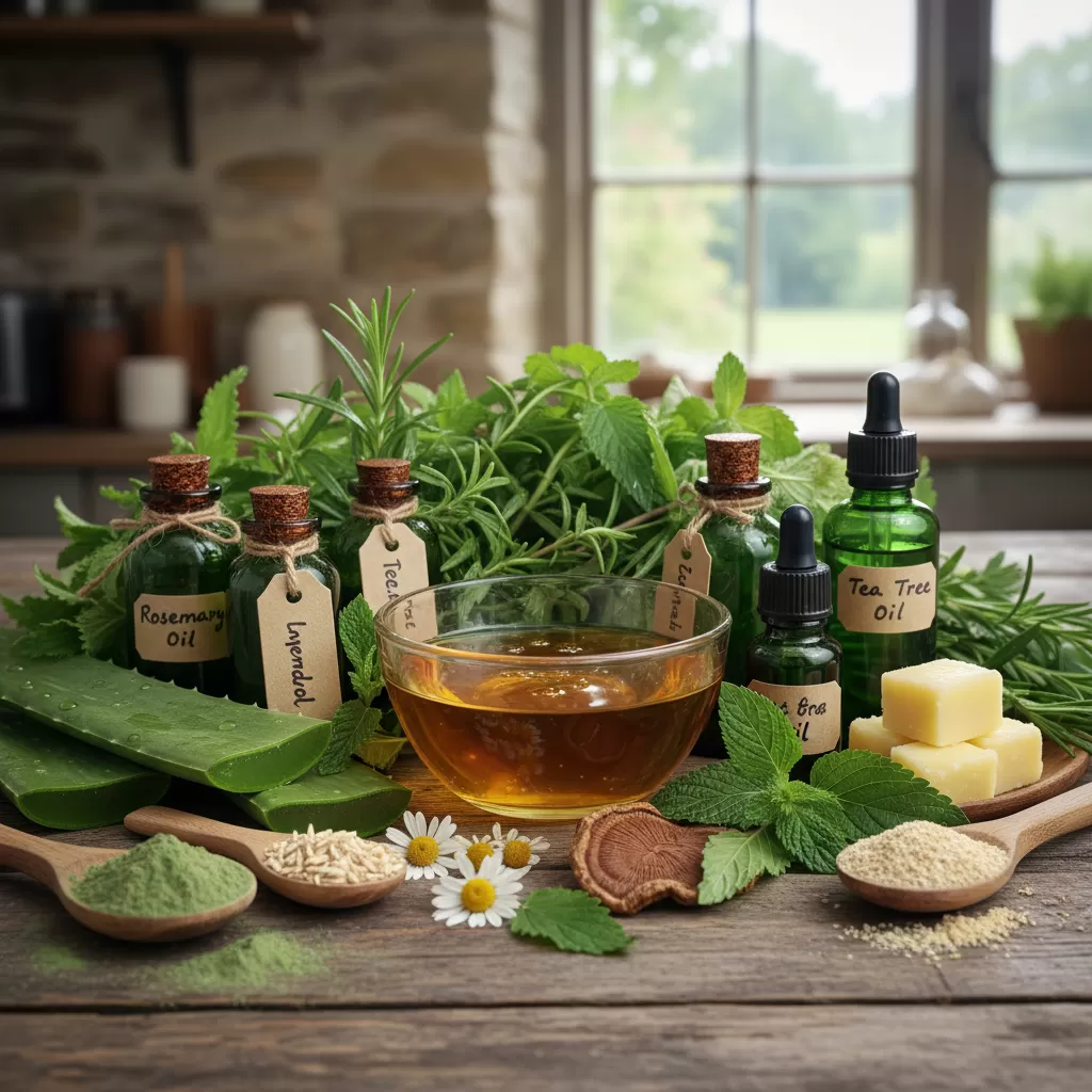 Sử dụng dầu gội thảo dược là giải pháp an toàn cho làn da đầu nhạy cảm