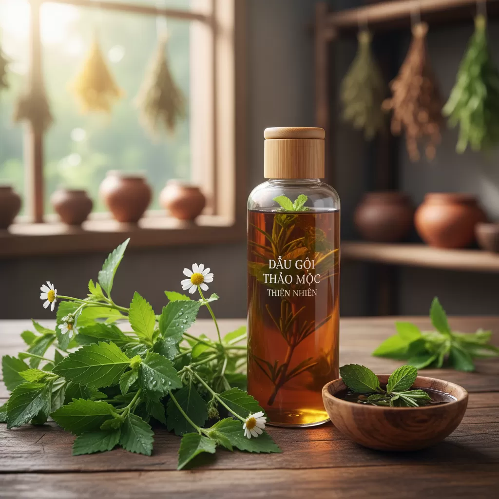 Dầu gội cỏ mực là giải pháp chăm sóc tóc từ thiên nhiên đang được ưa chuộng