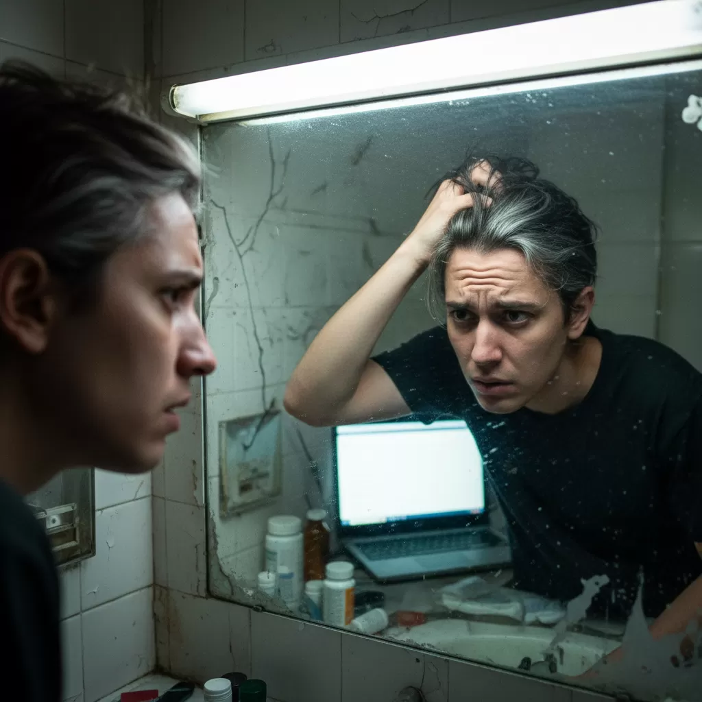 Tình trạng bạc tóc sớm ở người trẻ gây ra nhiều lo lắng về thẩm mỹ và tâm lý