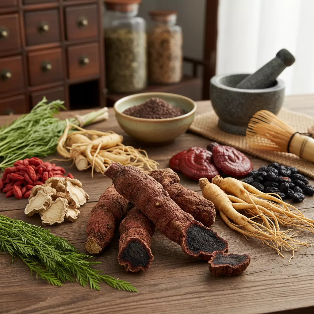 Các loại thảo dược quý thường có trong dầu gội làm đen tóc