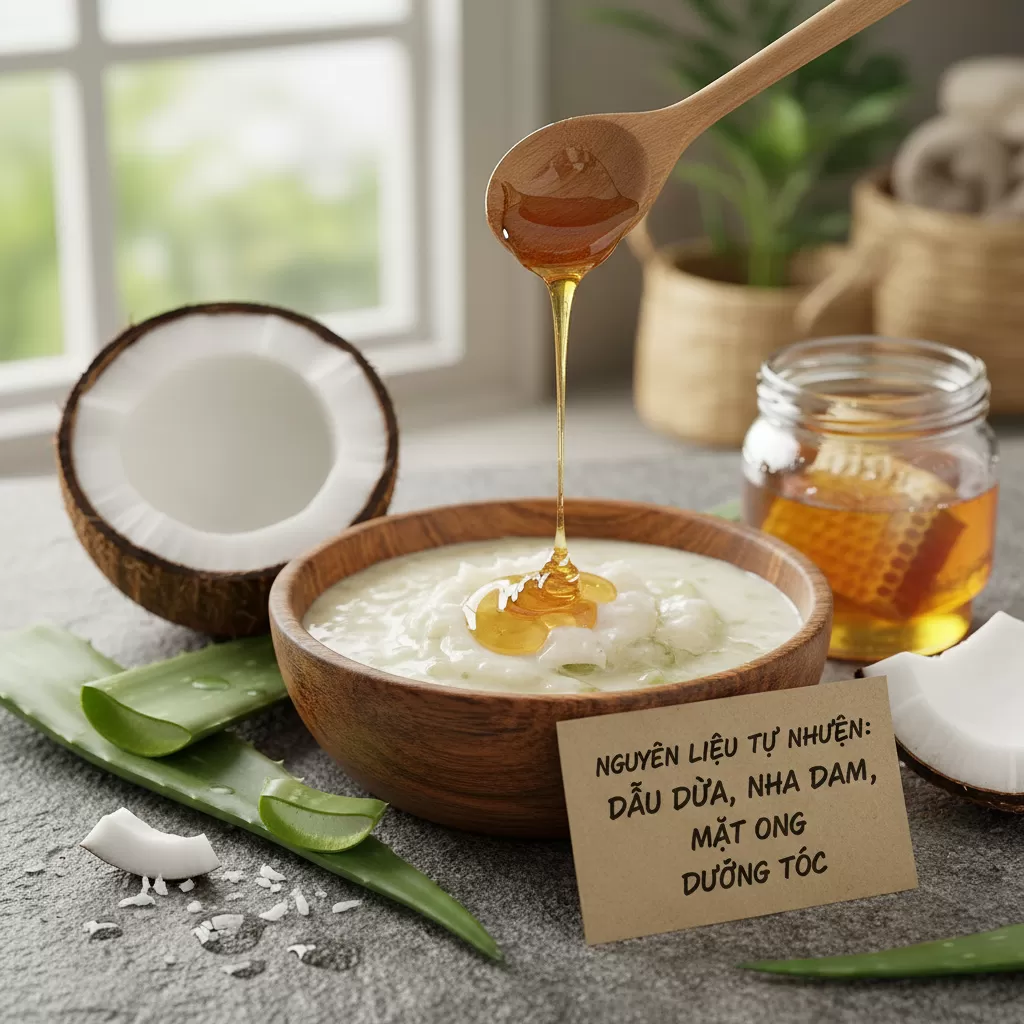 Sử dụng các nguyên liệu thiên nhiên là giải pháp an toàn để phục hồi tóc hư tổn