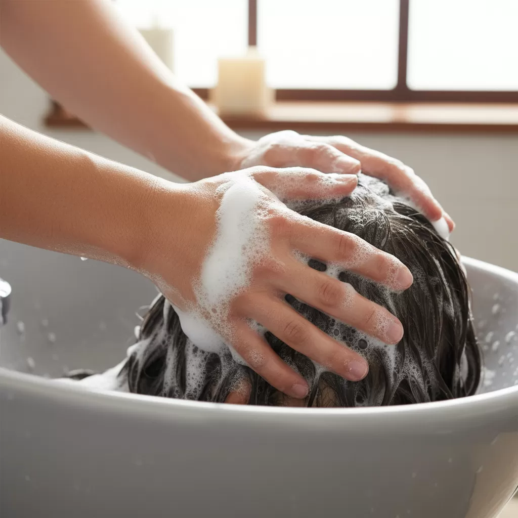 Kỹ thuật massage đúng cách giúp làm sạch sâu mà không gây tổn thương da đầu