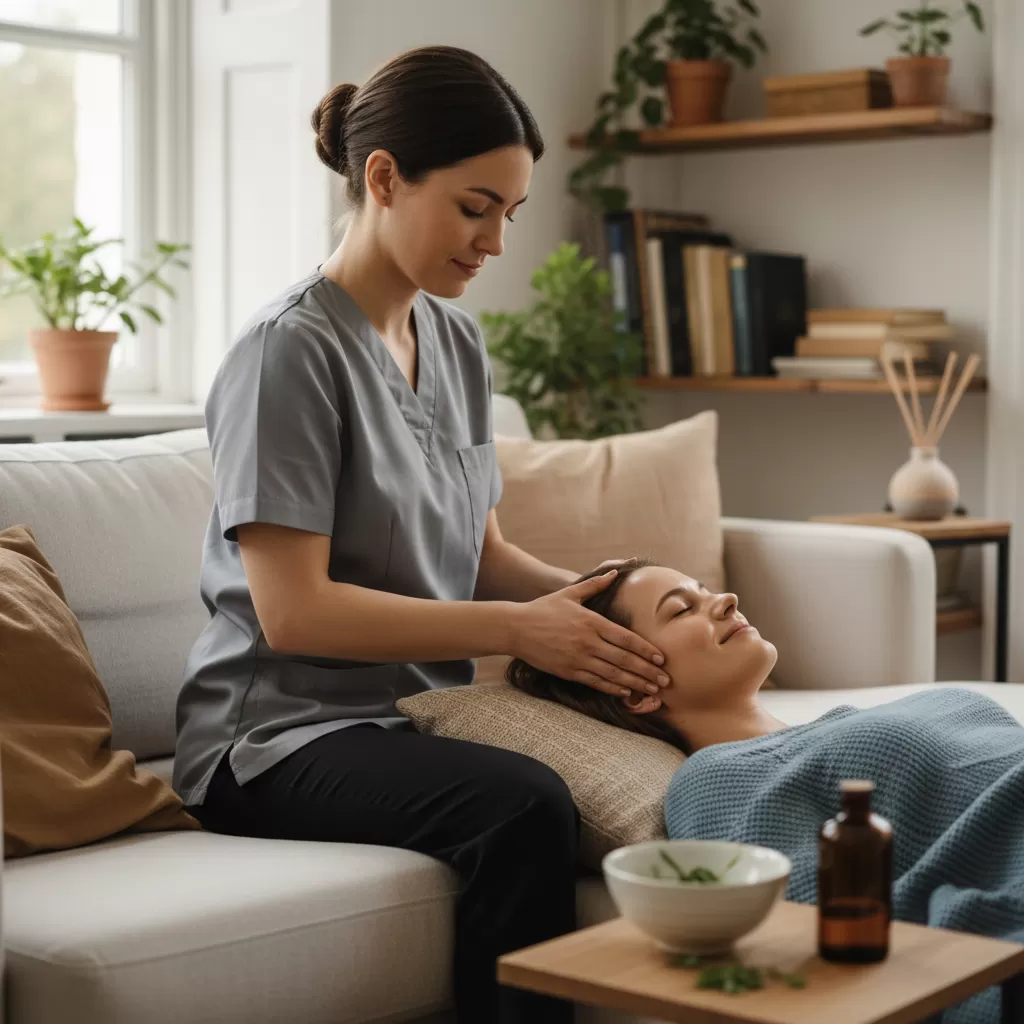 Massage da đầu là liệu pháp tuyệt vời để giảm căng thẳng và chăm sóc tóc