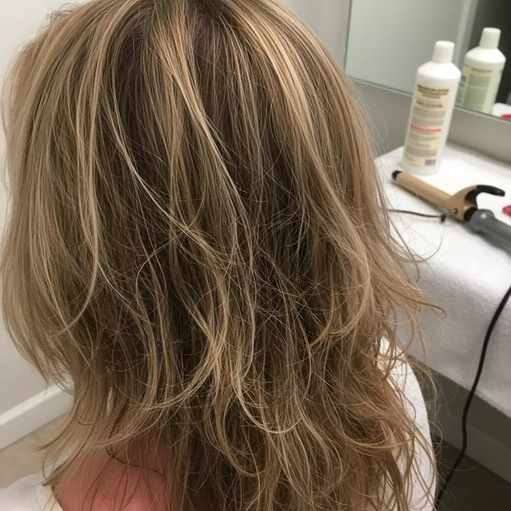 Lạm dụng hóa chất khiến cấu trúc tóc bị phá hủy và rụng dần theo thời gian