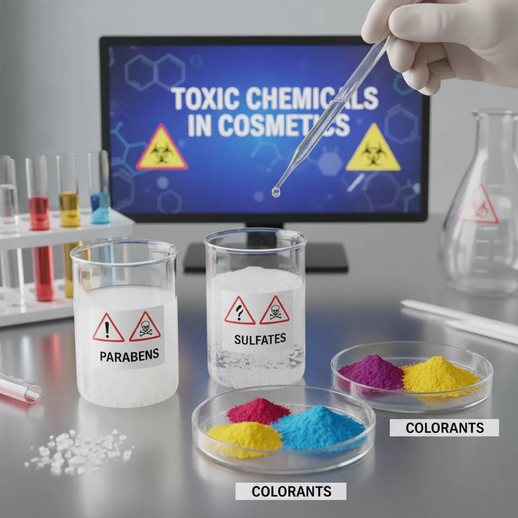 Cha mẹ cần đọc kỹ bảng thành phần để tránh các hóa chất độc hại cho bé