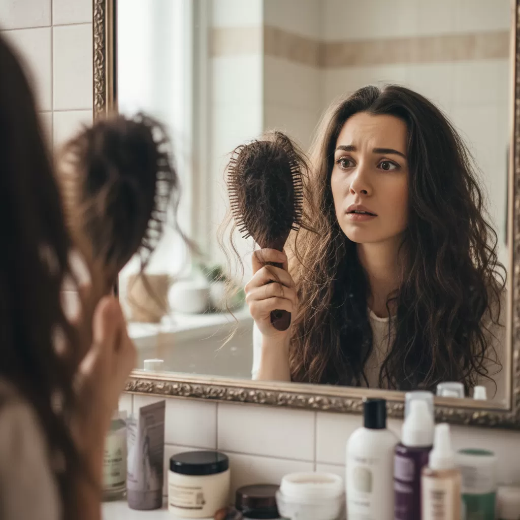 Lựa chọn sai dầu gội có thể khiến tình trạng rụng tóc trở nên tồi tệ hơn