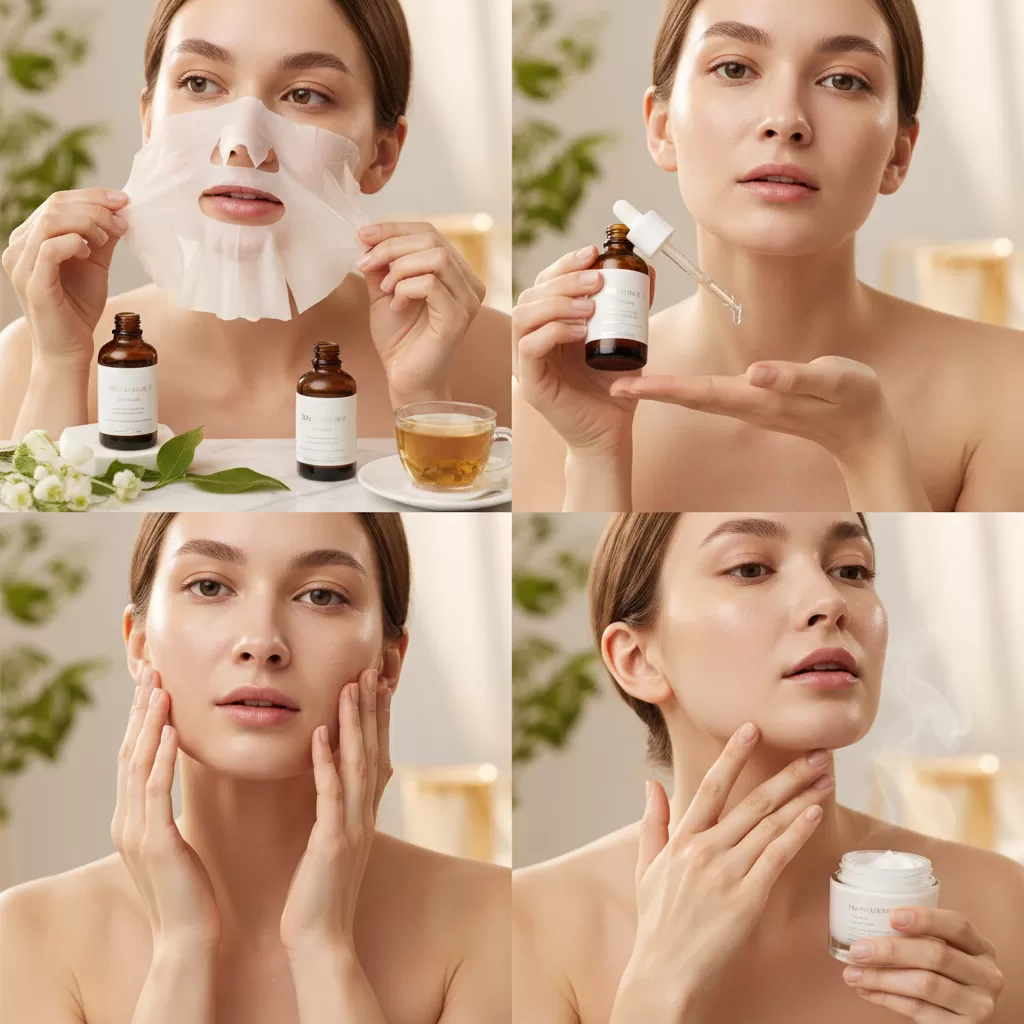 Dưỡng ẩm sau khi dùng cao bí đao giúp khóa ẩm và bảo vệ da toàn diện