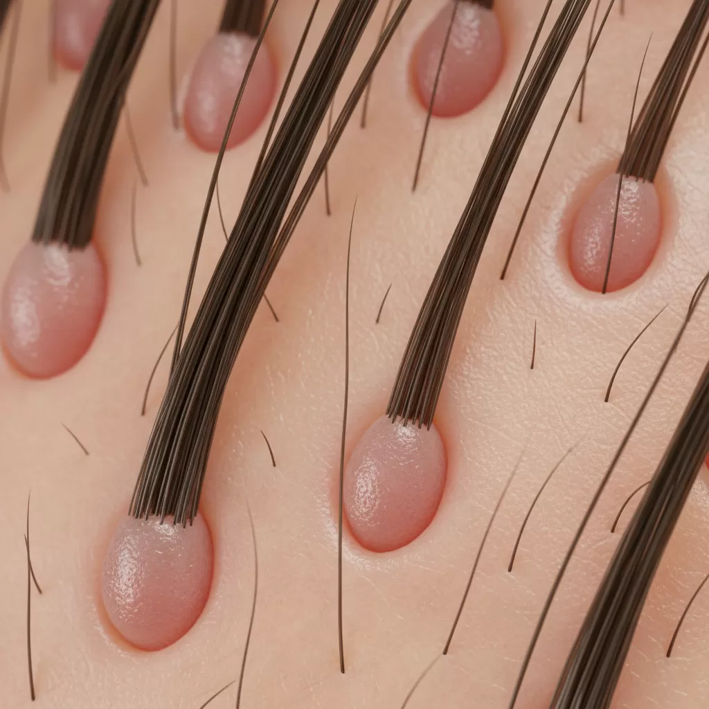 Da đầu khỏe mạnh là nền tảng quan trọng cho mái tóc phát triển bền vững