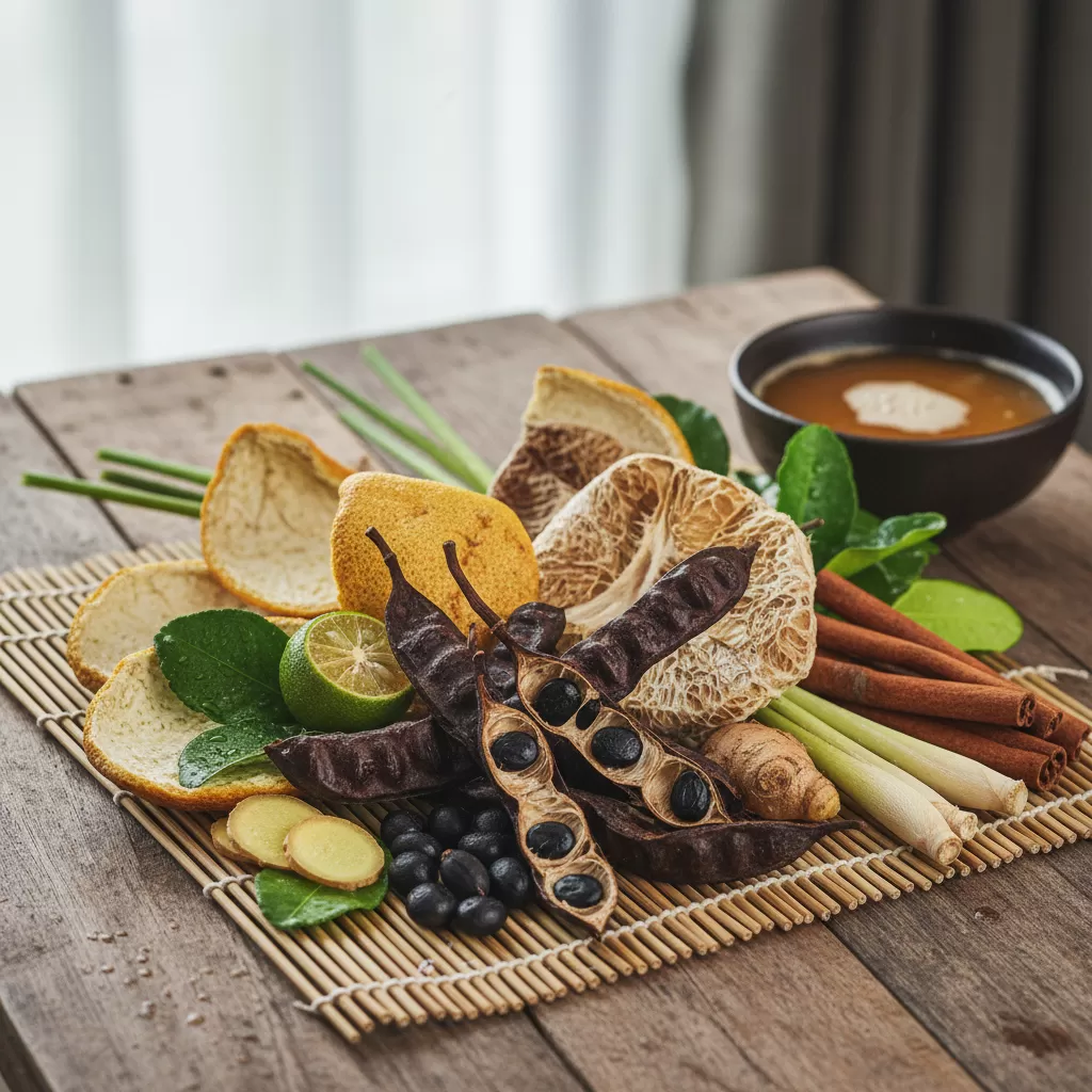 Các loại thảo mộc truyền thống thường được sử dụng trong dầu gội thiên nhiên