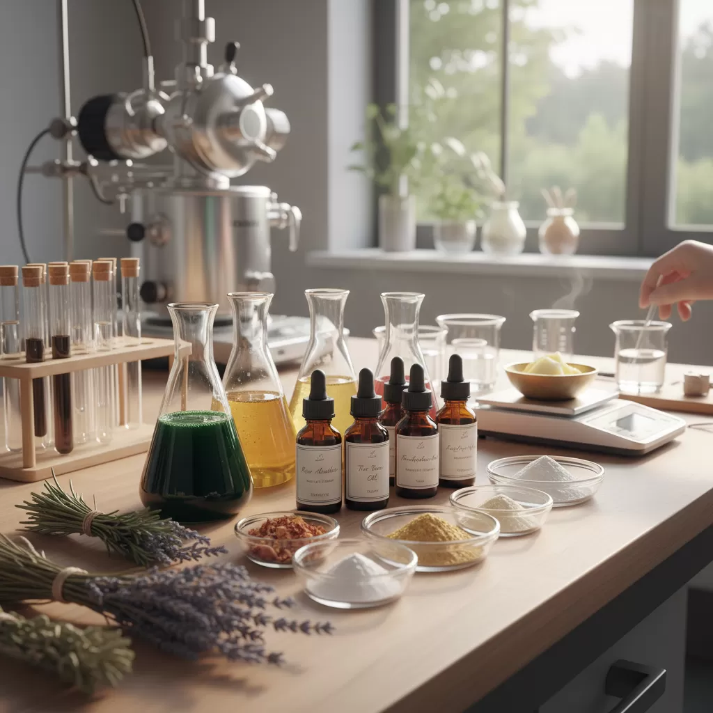 gemini_image_1771853598-1 Nguyên liệu thảo mộc tự nhiên được tuyển chọn kỹ lưỡng cho quy trình sản xuất