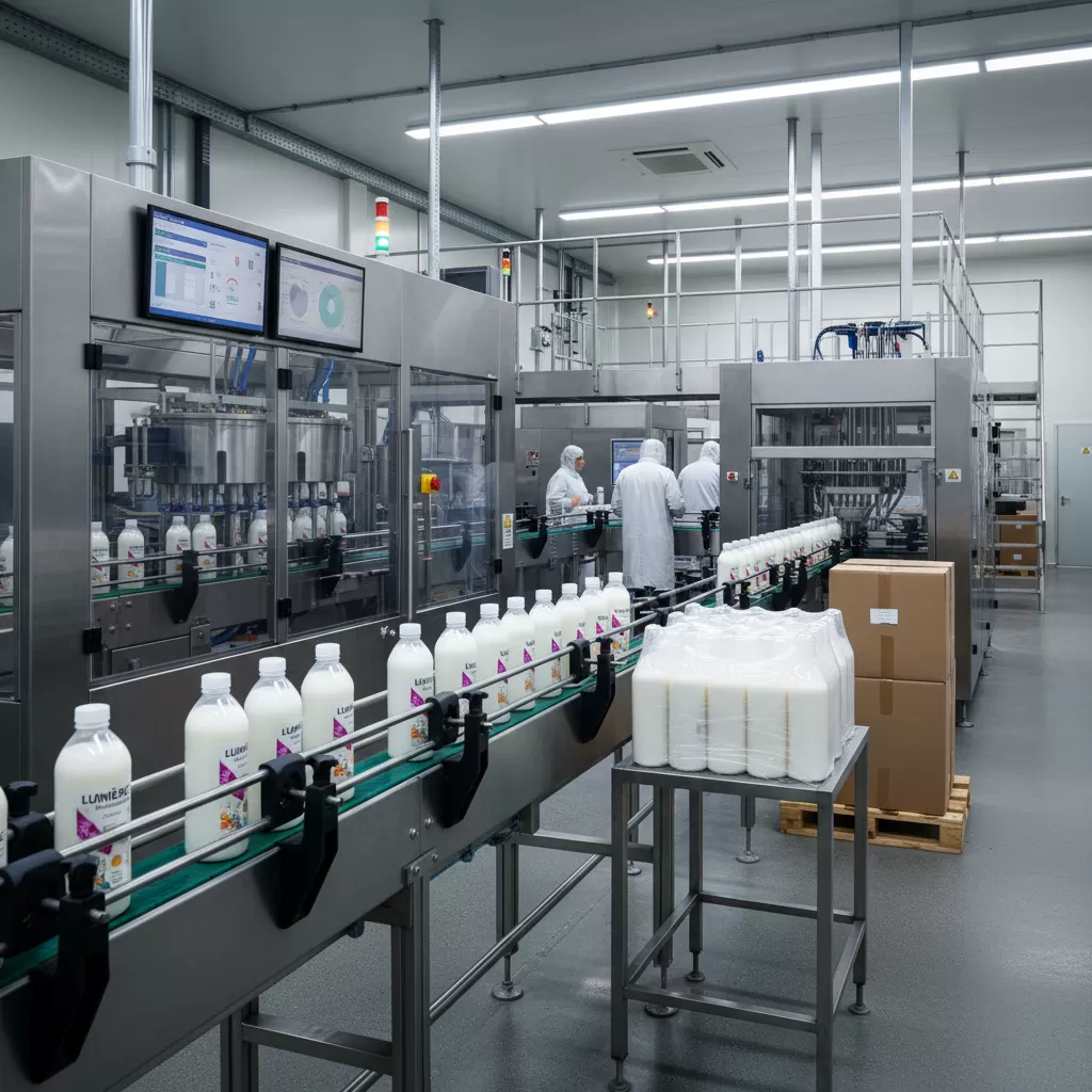 Hệ thống chiết rót và đóng gói tự động đạt tiêu chuẩn CGMP