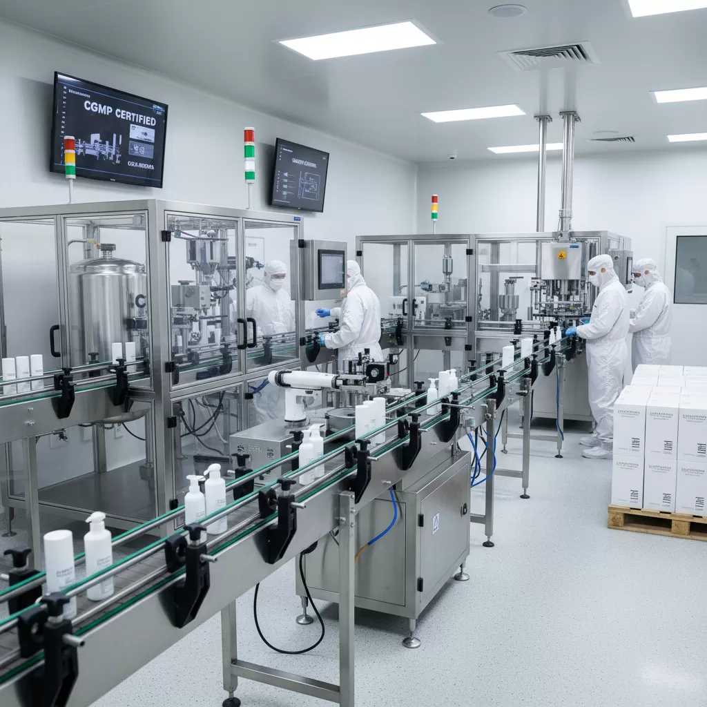 Hợp tác với nhà máy đạt chuẩn cGMP là yếu tố then chốt bảo chứng cho chất lượng sản phẩm