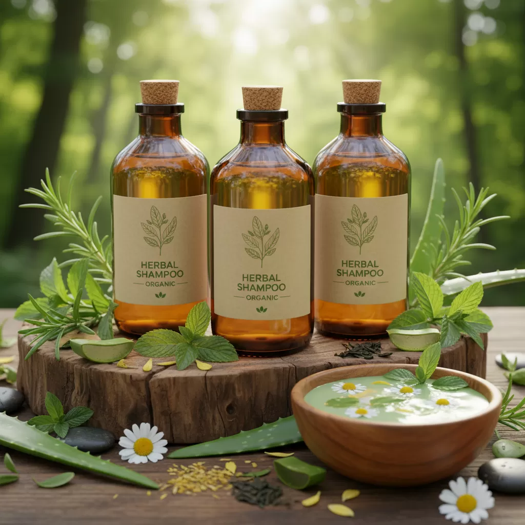 gemini_image_1771858999 Xu hướng sử dụng dầu gội thảo dược tự nhiên đang ngày càng phát triển mạnh mẽ trên thị trường