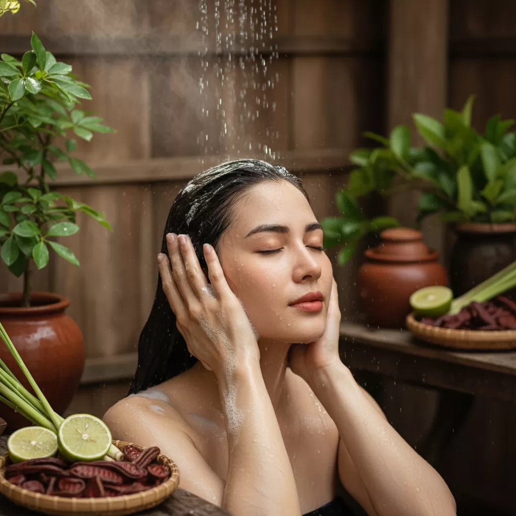 gemini_image_1771859604 Xu hướng sử dụng dầu gội thảo dược đang ngày càng chiếm ưu thế trên thị trường làm đẹp