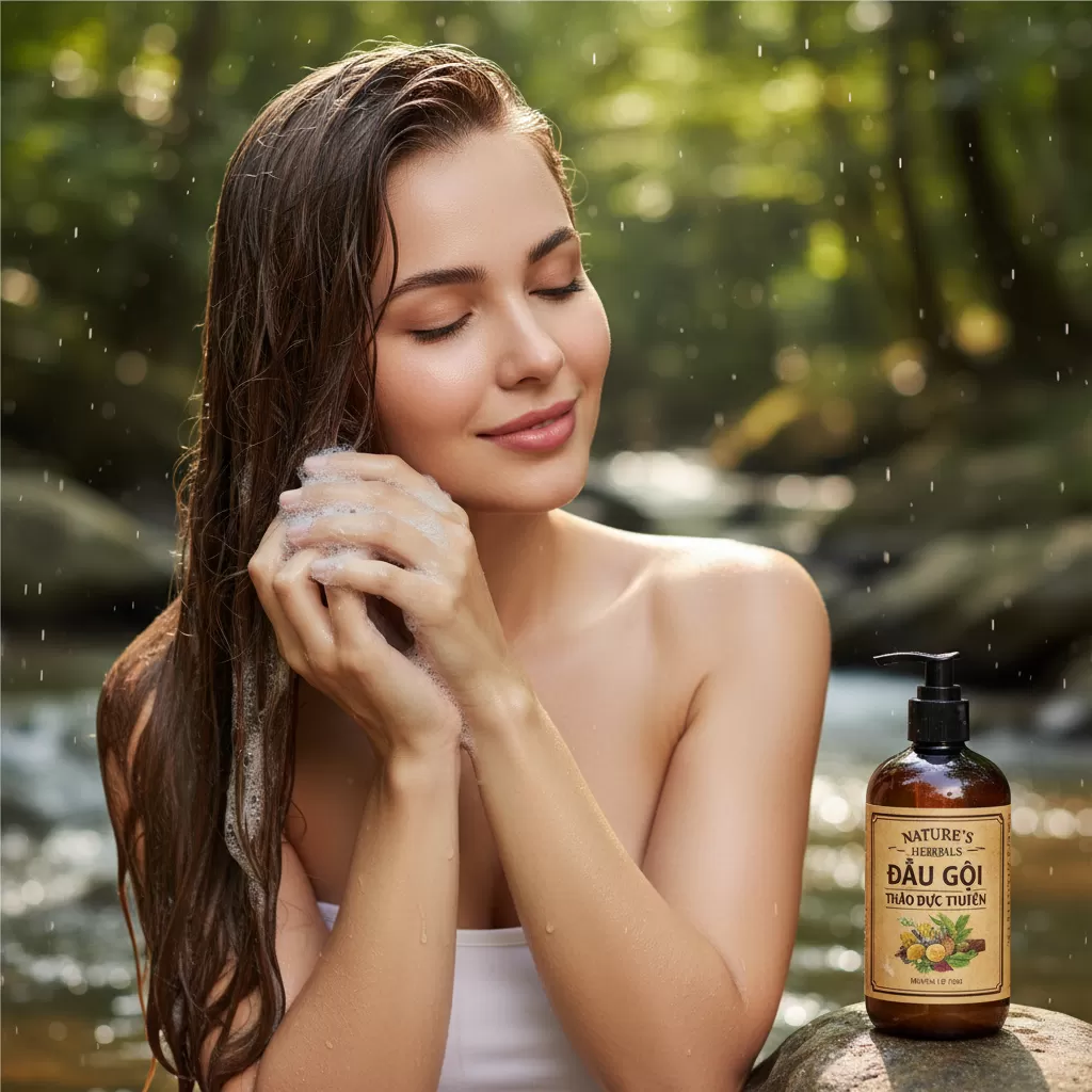 gemini_image_1771860197 Lựa chọn người ảnh hưởng phù hợp là chìa khóa thành công cho chiến dịch dầu gội thảo dược