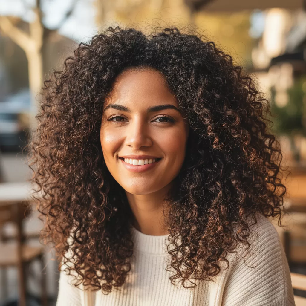 Mái tóc xoăn tự nhiên cần sự chăm sóc chuyên biệt để luôn vào nếp