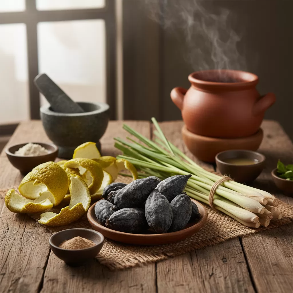 Thành phần thảo mộc tự nhiên giúp nuôi dưỡng và định hình sóng tóc