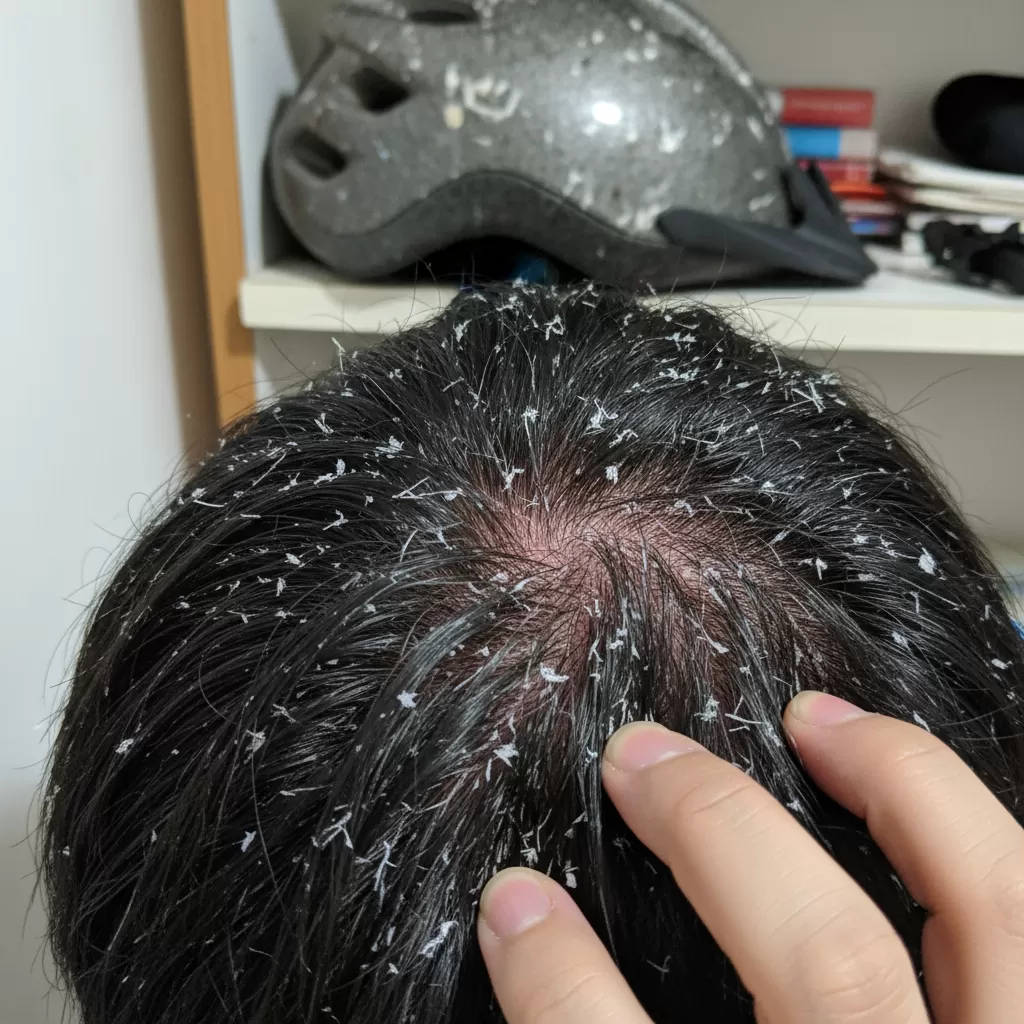 Môi trường ẩm kín bên trong mũ là điều kiện lý tưởng cho vi khuẩn phát triển