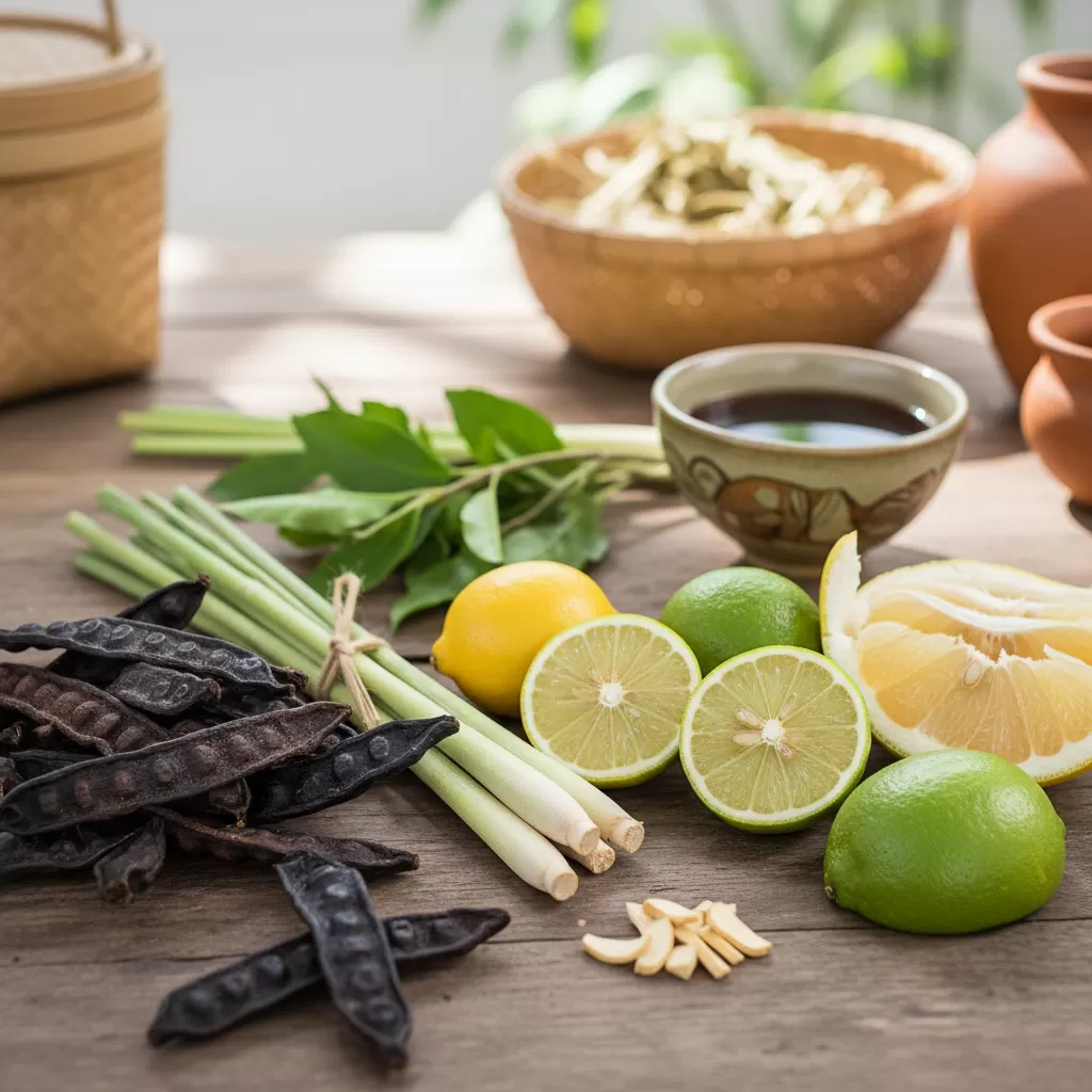 gemini_image_1771866274-1 Thành phần thảo mộc tự nhiên giúp làm sạch da đầu và mang lại hương thơm nhẹ nhàng thư giãn