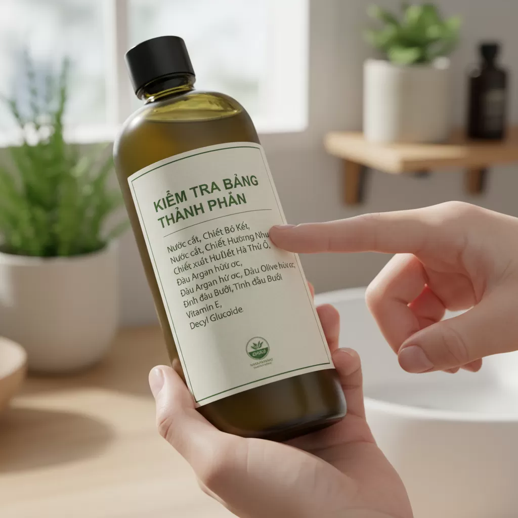 gemini_image_1771866275 Đọc kỹ bảng thành phần giúp bạn tránh được các loại hương liệu tổng hợp gây hại