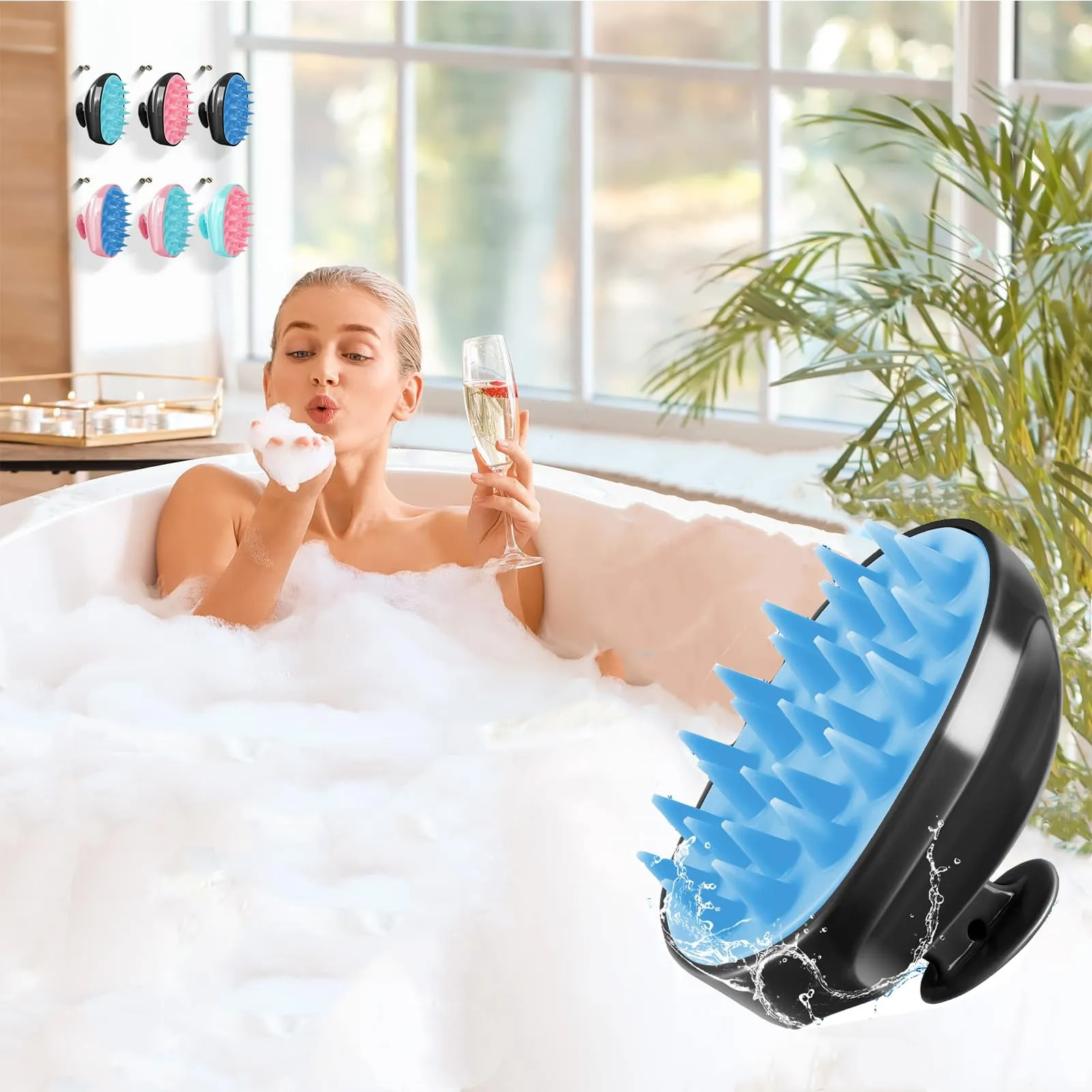 Gội đầu kỹ lưỡng là bước bắt buộc để bảo vệ da đầu sau khi dùng sản phẩm làm sạch khô