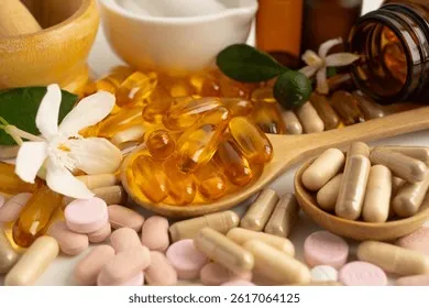alternative-medicine-herbal-organic-capsule-260nw-2617064125 Lựa chọn Vitamin E tự nhiên để đạt hiệu quả dưỡng da tốt nhất