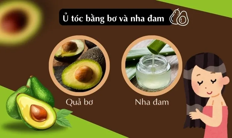 Sử dụng các nguyên liệu thiên nhiên để phục hồi độ ẩm cho tóc