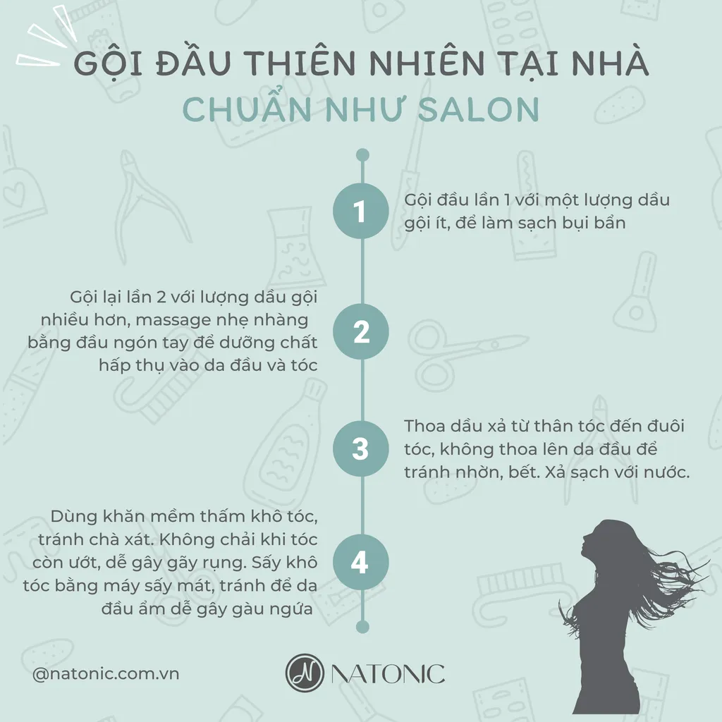 Làm sạch đúng cách là nền tảng của mái tóc khỏe