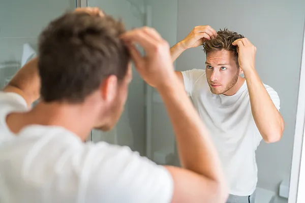 Massage da đầu hàng ngày giúp kích thích tuần hoàn máu và phục hồi nang tóc