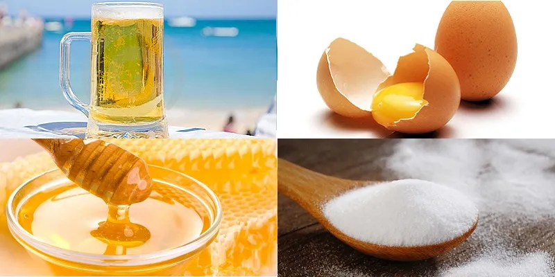 Kết hợp bia với các nguyên liệu tự nhiên để tạo thành mặt nạ dưỡng tóc hoàn hảo