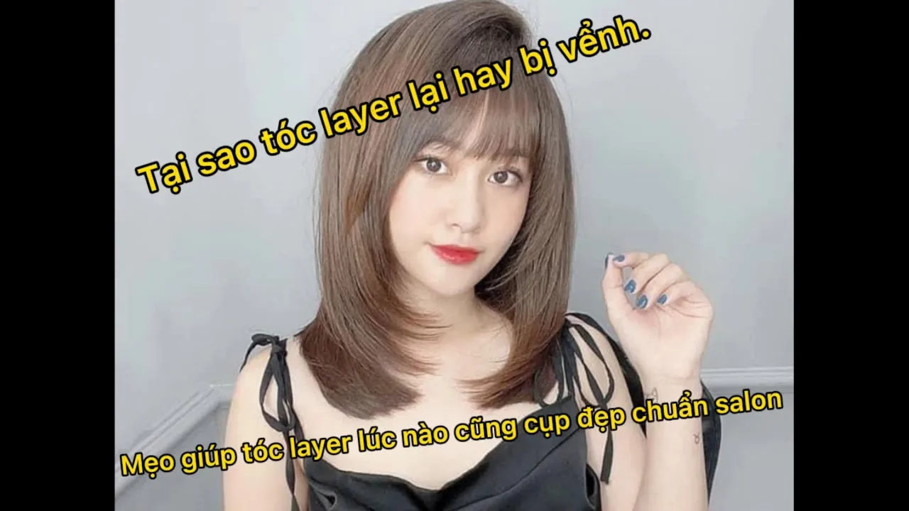 Tình trạng tóc Layer bị vểnh và mất nếp do không được chăm sóc đúng cách