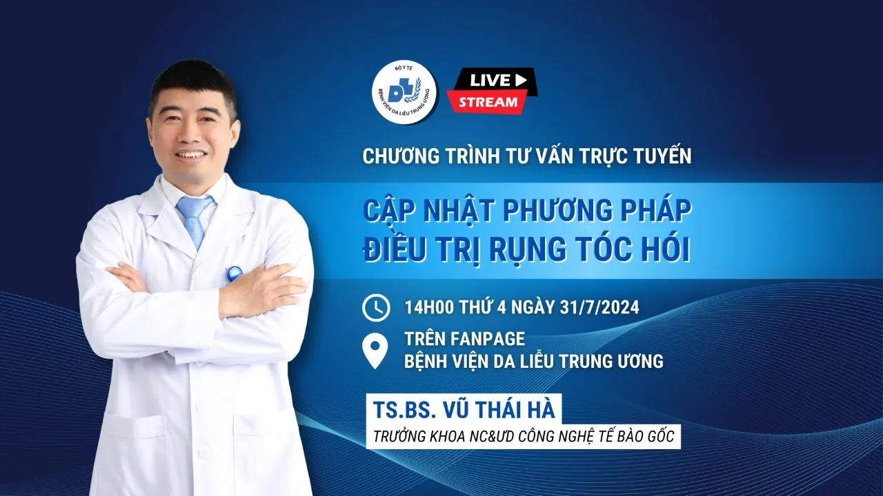 Thăm khám bác sĩ chuyên khoa là bước quan trọng để có phác đồ điều trị hói đầu hiệu quả