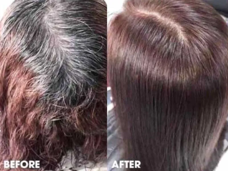 Nhuộm thảo dược mang lại khả năng phủ bạc tự nhiên và bền màu
