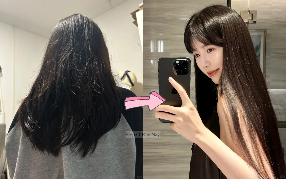 ocollage-1760591378938127719500 Sự khác biệt rõ rệt giữa hàng rào bảo vệ tóc bị tổn thương và hàng rào được củng cố bởi Ceramide