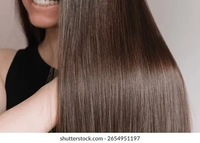 young-caucasian-brunette-woman-demonstrating-260nw-2654951197 Sự khác biệt rõ rệt về độ bóng mượt và sức sống của tóc sau khi được làm sạch sâu bằng phương pháp gội 2 lần